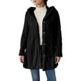 thumbnail image 3 of Pyhlmscde Women's Lightweight Quilted Jacket Casual Winter Open Front Button Down Puffer Coat Outwear Cardigan, Womens Tops, Fall Coats, Cardigan Sweaters for Women, 3 of 6
