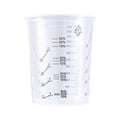 thumbnail image 3 of 600ML Transparent PP Measuring Cup Set for Painting and Renovation Use, Disposable and, 3 of 4