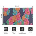thumbnail image 5 of Pioneer Flower Floral Print Pattern Door Rugs,Washable Non Slip Door Mats Indoor,Decorative Door Mats,Entry Mat Indoor for Entrance,Bedroom,Kitchen,Bathroom,17"x30", 5 of 6