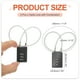 thumbnail image 2 of Candado de Combinación de Cable de Acero Uxcell para Bicicletas de Gimnasio, Gabinetes, Armarios 11.8" Negro, 2 of 7