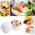 thumbnail image 5 of Cocine 4 huevos a la vez Hervidor de huevos, Hervidor de huevos para microondas perfecto Hervidor de huevos para microondas Utensilios de cocina para el hogar Herramientas de cocina (blanco), 5 of 5