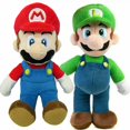 thumbnail image 1 of 25cm Super Mario Bros Muñeco de peluche Mario Luigi Soft Toyred esquí esquí Gafas de esquí, 1 of 1