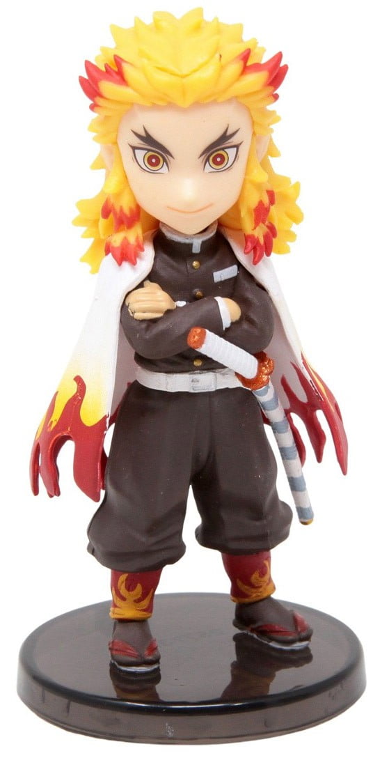 Banpresto Demon Slayer Vibration Stars Kyojuro Rengoku Figure - 6.3 Inch Anime Collectible