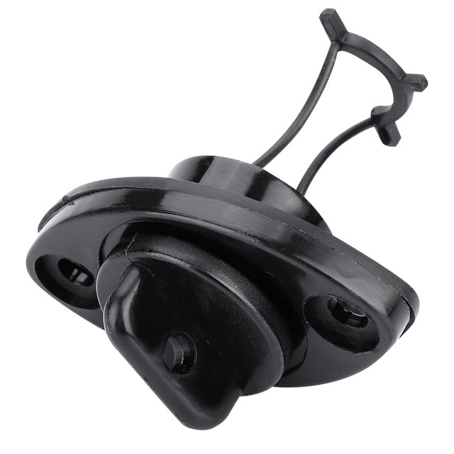 Kayak Drain Plug, Boat Scupper Plug Bung Thread Portable Black Universal For Dinghy For Kayak For Canoe For Boat