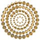 thumbnail image 1 of 100 Piezas Adornos de Bolas de Navidad para Árbol, Juego de Adornos Navideños de Plástico Inastillable en Varios Tamaños y Acabados, Decoraciones para Árboles de Navidad para el Hogar, Oficina, Fiesta, 1 of 1