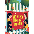 thumbnail image 4 of Women's History Month Colorful Celebration Banner Event Decor Backdrop Outdoor Indoor Party Supplies Photography Props Decorations Display, 4 of 7