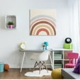 thumbnail image 2 of Stupell Industries Neutral Tones Arched Rainbow Stripes Graphic Art Gallery Wrapped Canvas Print Wall Art, Design by Brinley Designs, 2 of 7