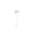 thumbnail image 4 of Bearachild Modelo de lámpara de vía férrea, camino a escala, tamaño Mini, paisaje, paisaje, cabezas, miniatura, exterior, LED decorativo, farola de Artesanía 2 cabezales/blanco cálido Bearachild HA066440-02, 4 of 6