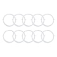 thumbnail image 1 of Unique Bargains 10M High Elastic Nylon Badminton Racket Racquet String, White 10 Pack, 1 of 6