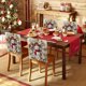 thumbnail image 5 of Decoraciones navideñas, adornos navideños, regalos navideños. Fundas para sillas navideñas en 3D, ideales para el hogar y el comedor. Fundas de lino para sillas., 5 of 6