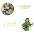 thumbnail image 3 of Guitarra acústica para niños de 21 pulgadas y 6 cuerdas de madera, guitarra portátil de juguete, mini instrumento musical, juguetes educativos, guitarra de madera de juguete para niños y niñas, 3 of 8