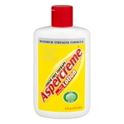 Aspercreme Maximum Strength Formula Odor Free Therapy Pain Relieving Lotion, 6 fl oz
