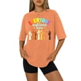 thumbnail image 2 of Ankishi Women Oversized Tshirt Everyone is Welcome Here Vintage Crewneck Short Sleeve Summer Cotton Tees for Leisure, 2 of 9