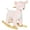 Pink#7, variant on 25.5" Plush Rocking Horse Toy - Interactive Ride-On with Realistic Sounds for Kids 3+ (88lb Capacity)