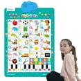 thumbnail image 6 of Electronic Alphabet Wall Chart, Interactive Talking ABC Poster with Numbers, Words, Quiz Mode and Songs, Educational Learning Toy for 3-5 Years, 6 of 6