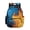 Abstract Fire Ice Design, variant on Whosucclay Circuit Board Pattern Kids School Bag Backpack for Boys Girls, Adjustable Straps High School College Lightweight Bookbag for Travel Picnic Outdoor Hiking