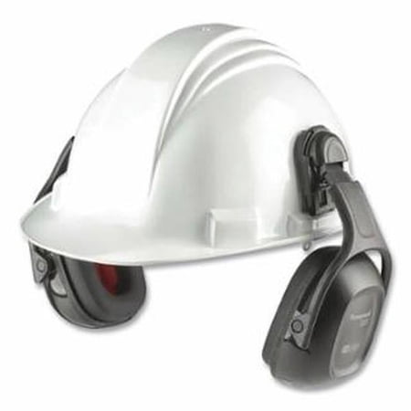 VeriShield 100 Series Passive Earmuff, 25dB, Hard Hat Mounting, Black