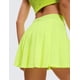 thumbnail image 5 of Falda CRZ YOGA Plisada de Cintura Alta para Tenis y Golf Neon Amarillo XS, 5 of 5