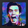 thumbnail image 2 of Stephen Chambers 20x20 Black Modern Wood Framed Wall Art Titled - Jim Carrey, 2 of 6