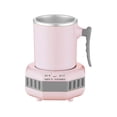 thumbnail image 1 of Kitchen Cups, Ongmies Quick Cup Smart Mug Cooler Constant Heat Electric Portable for Home Restaurant (White), Glass&Bottle, 1*Convenient Constant Temperature Cooling Cup, 1 of 7