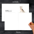 thumbnail image 4 of Koyal Wholesale Jumbo Pet Sympathy Card with Envelope, Lakeland Terrier, Dog Grief Bereavement Card 8.5" x 11", 1-Pk, 4 of 5