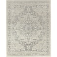 thumbnail image 4 of Livabliss Monaco Vintage Medallion Area Rug,7'10" x 10'2",Grey, 4 of 8