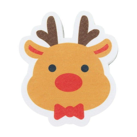 YFTDEY Christmas Dish Scrubbing Sponge Three Layer Thickened Dishwashing Pad for Effective Cleaning and Decontamination, Ideal for Kitchen Use and Home Decoration