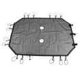 thumbnail image 2 of Filet d'Ombrage Doux Protection de Toit de Voiture Compatible avec Jeep Wrangler JK 2007-2017 (4 Portes Noires), 2 of 8
