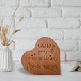 thumbnail image 5 of Lifesong Milestones Wooden Heart Block Signs for Christian Home Decoration, 5 of 7
