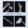 thumbnail image 5 of 2 Pack Coffee Scoops Stainless Steel Measuring Spoon 2 Tablespoon with Long Handle for Tea Sugar Powder, 5 of 5