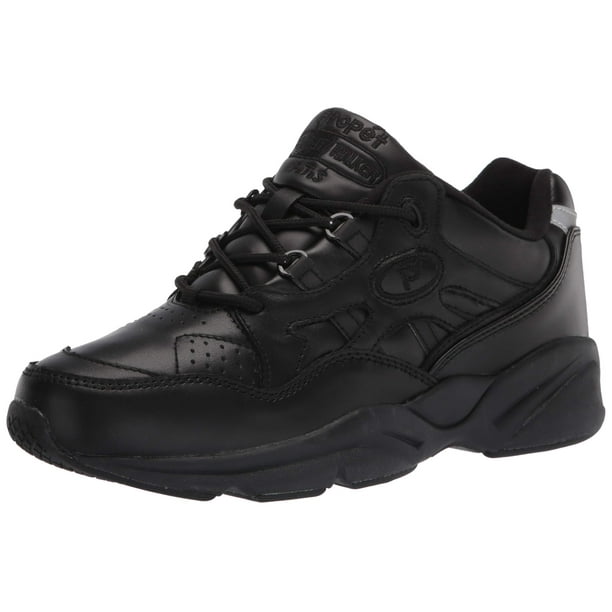 Propet Women's Stana Medical Service Shoe, Black, 9.5 Wide