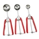 thumbnail image 4 of 3 piezas Cuchara de galleta cucharas de helado de frutas modernas cuchara de baller de bola de melón cargada cocina utensilio de cocina, 4 of 8