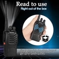 thumbnail image 3 of Walkie Talkies BAOFENG 888S de largo alcance, 3 km, con auriculares, paquete de 3, 3 of 6