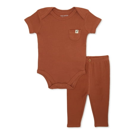 

easy-peasy Baby Girls Bodysuit and Legging Outfit Set 2-Piece Sizes 0-24 Months