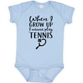 thumbnail image 3 of Inktastic Future Tennis Player Boys or Girls Baby Bodysuit, 3 of 5