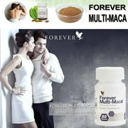 Forever Multi-Maca 60 Tablets Promote Hormonal Balance with Peruvian Maca, Pygeum, Tribulus, Muira Puama