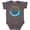 Charcoal Grey, variant on Inktastic Jacksonville Beach Florida Matching Boys or Girls Baby Bodysuit