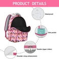 thumbnail image 4 of Cartoon Puppy Pattern Backpack with Funny Dog Illustrations, Suitable for Student and Pet Enthusiasts, Lightweight and Durable, 4 of 6