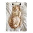 thumbnail image 2 of Acrylic Writing Tablet,Sleeping Cat12.5"×9"Rectangular One-sided Printed Clear Acrylic Writing Tablet., 2 of 8