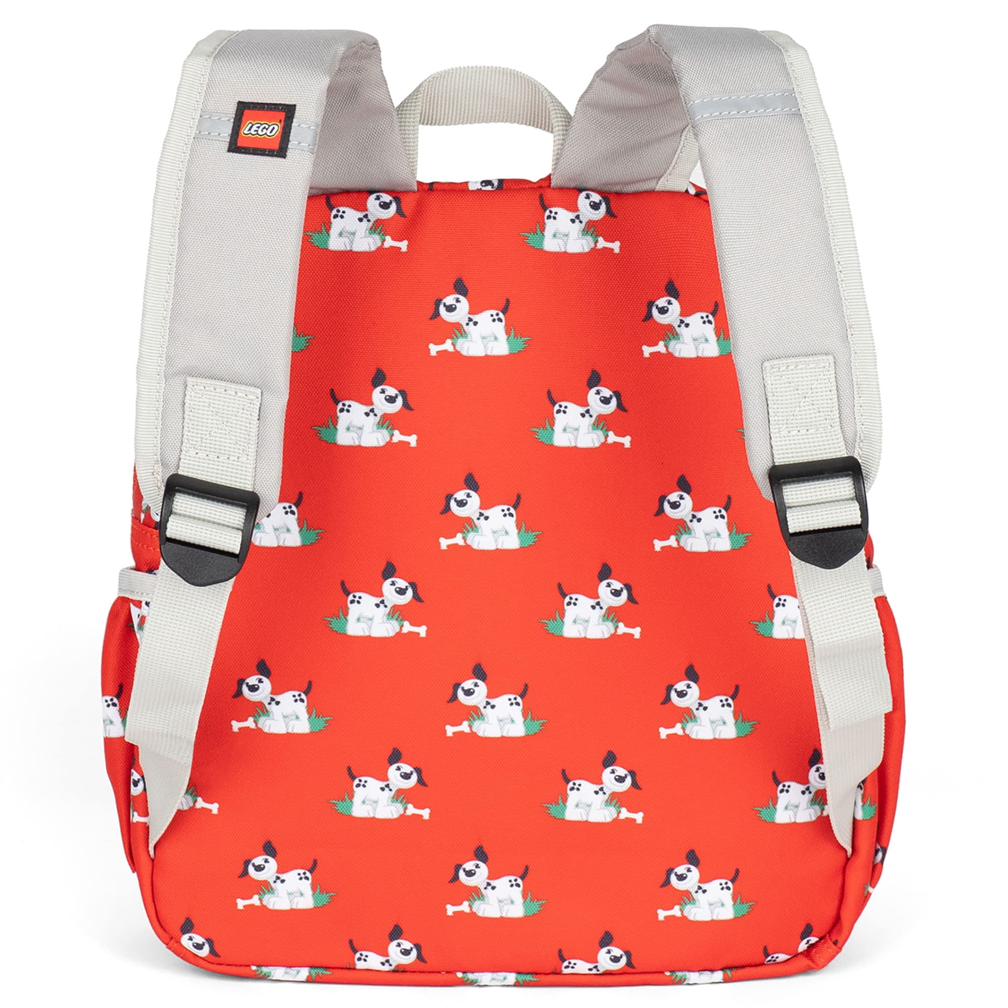 LEGO DUPLO BLOCK BACKPACK, Toddler-Sized School and Travel Bag for Boys and Girls, Dog Print One Size