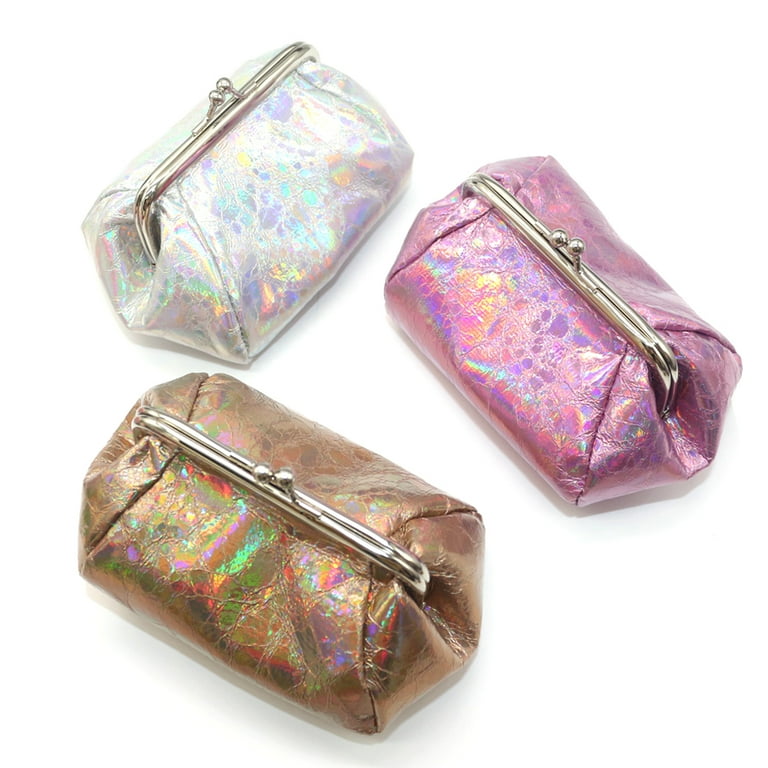 Holographic coin purse hotsell