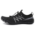 thumbnail image 3 of Aqua Shoes Zapatillas de buceo transpirables Zapatillas de correr para mujeres y hombres (black37), 3 of 9