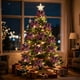 thumbnail image 5 of Adornos navideños, regalos de Navidad (6 piezas): Mini adornos navideños de 9 cm para colgar en el árbol de Navidad (campana colgante)., 5 of 8