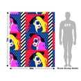 thumbnail image 3 of Rwraps 80s Retro Pop Art Gloss Vinyl Film Wrap 59in x 12ft Vinyl Vehicle Car Film Sheet Roll, 3 of 9