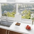 thumbnail image 4 of Hand Towel Holder Stand Bathroom Rack with Weighted Base T-Shape Standing Racks Farmhouse Countertop Stand for Kitchen Counter Rustic Black Brown, 4 of 4