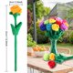 thumbnail image 3 of Zjoey 36 piezas de tulipanes de felpa, flores de rosas rellenas, tallos flexibles, ramo de peluche, juguete de flor de rosa suave de 12,6 pulgadas para graduación 2024, día de la madre, novia, esposa, 3 of 5