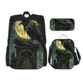 thumbnail image 1 of Balery MoonNight Sky Crow Mochila Escolar 3 en 1 para Niños - Mochila Resistente con Lonchera Térmica y Estuche - Mochila Escolar para Niños y Niñas, 1 of 7