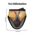 thumbnail image 3 of Pofeuu Flower Meditating Rabbit Print Thickened Mini Silicone Oven Mitts Heat Resistant, Rubber Oven Mitt Gloves, Finger Pinch Grips, Pot Holder, Silicone Potholder, 3 of 7