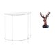 thumbnail image 1 of Mesa Auxiliar De Acrílico Para Espacios Pequeños Con Adorno De Cabeza De Ciervo, Mesita De Noche Estrecha, Estatua De Animal, Decoración Del Hogar, Adorno Decorativo Para Baño Y Sala De, 1 of 8