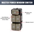 thumbnail image 3 of Unique Bargains Front Left Power Window Master Control Switch 5475735 for Buick Rendezvous 02-07, 3 of 4
